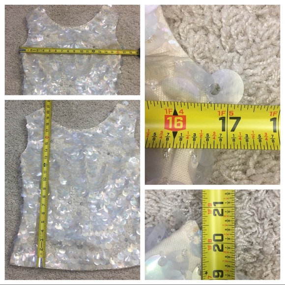 Vintage Helen Wong beaded top - Picture 6 of 7